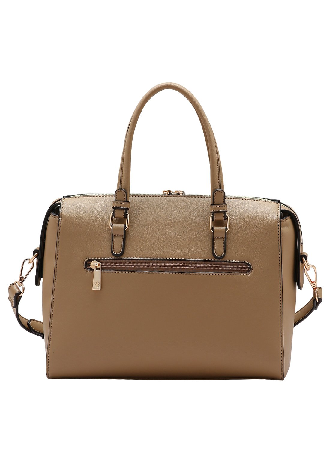 Bolsa Textura Chic Chenson Bege de Mao Bege 5