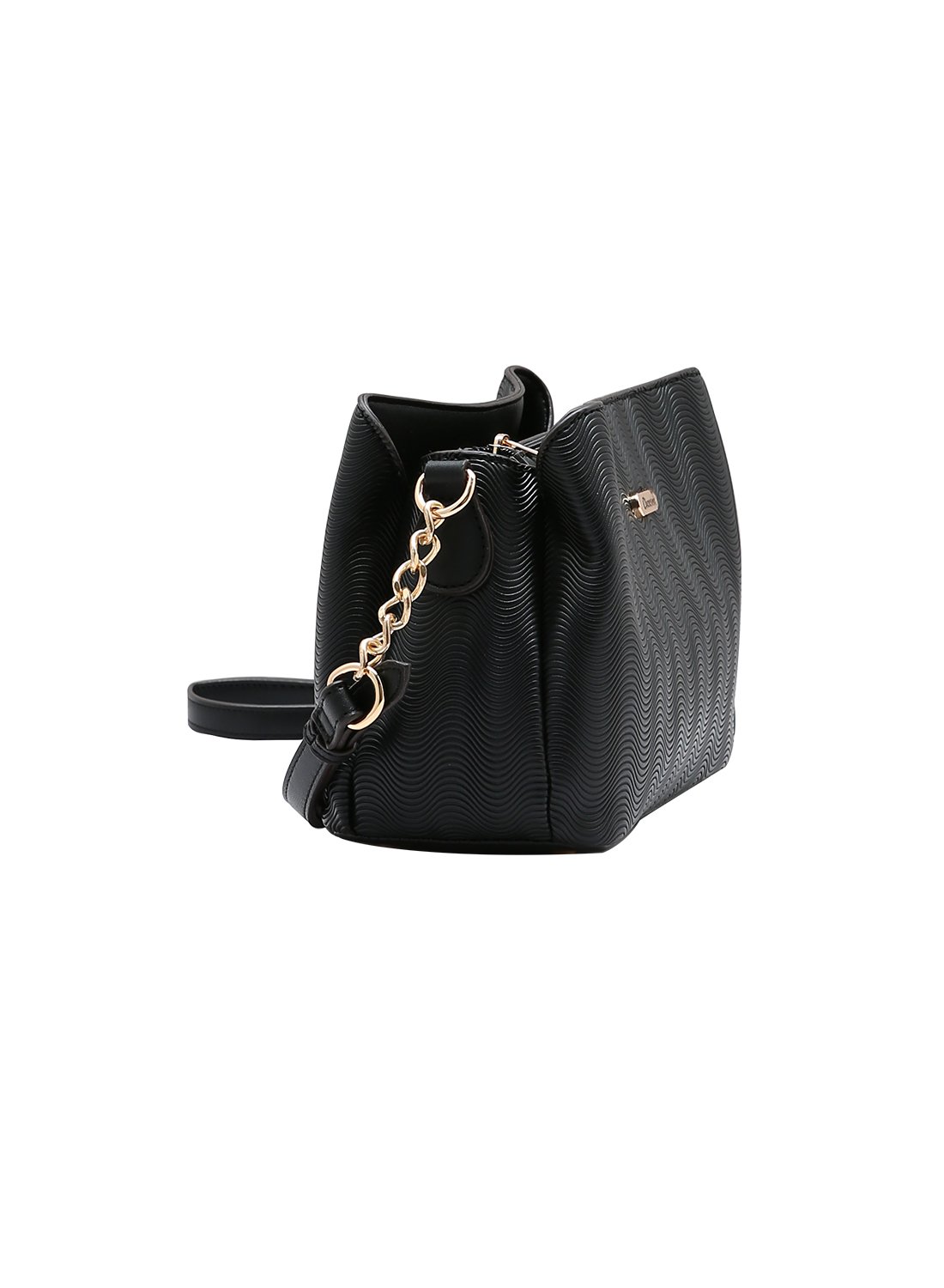 Bolsa Transversal Waves Chenson Original Preta Preto 2