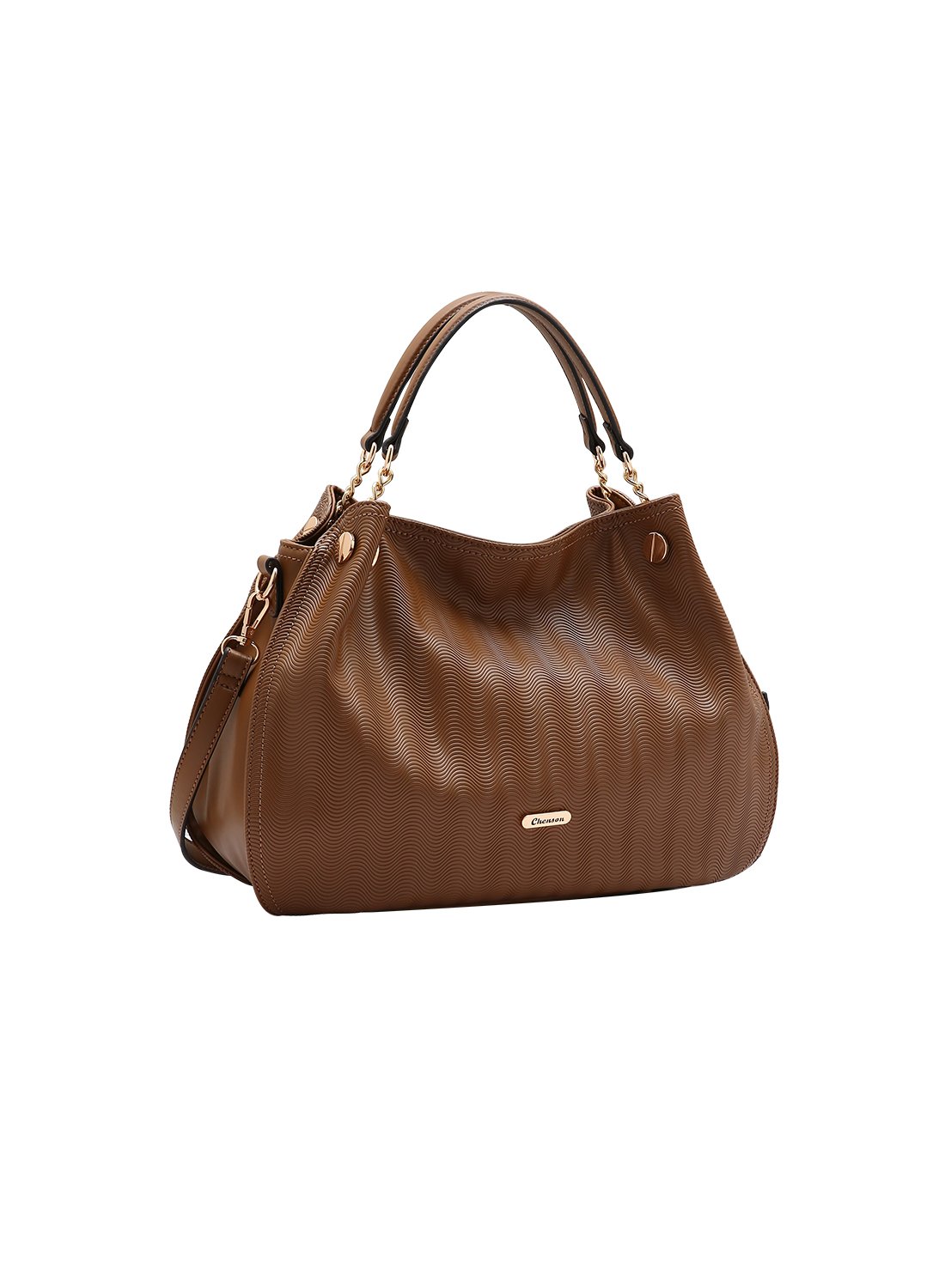 Bolsa Chenson Cafe Waves Alca de Mao Feminina