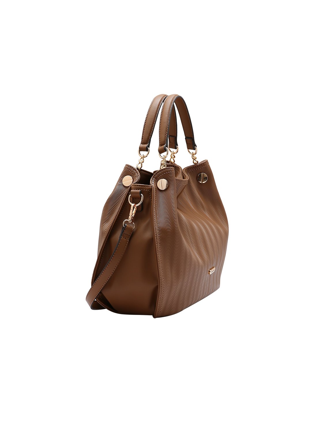 Bolsa Chenson Cafe Waves Alca de Mao Feminina Marrom 5