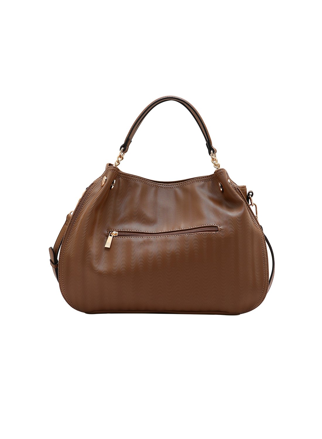 Bolsa Chenson Cafe Waves Alca de Mao Feminina Marrom 6