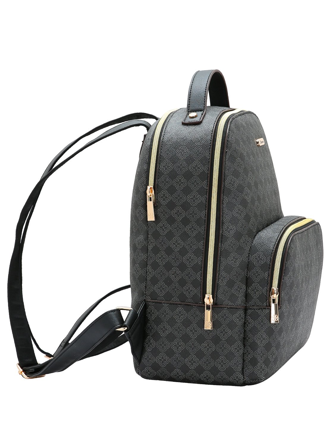 Mochila Elemento Grafico Preta Chenson Original Preto 3