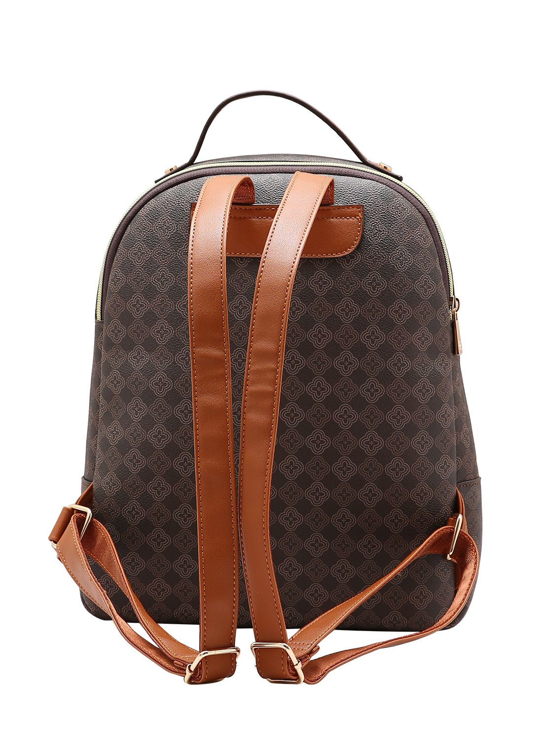 Mochila Elemento Grafico Casual Chenson Cafe Marrom 6