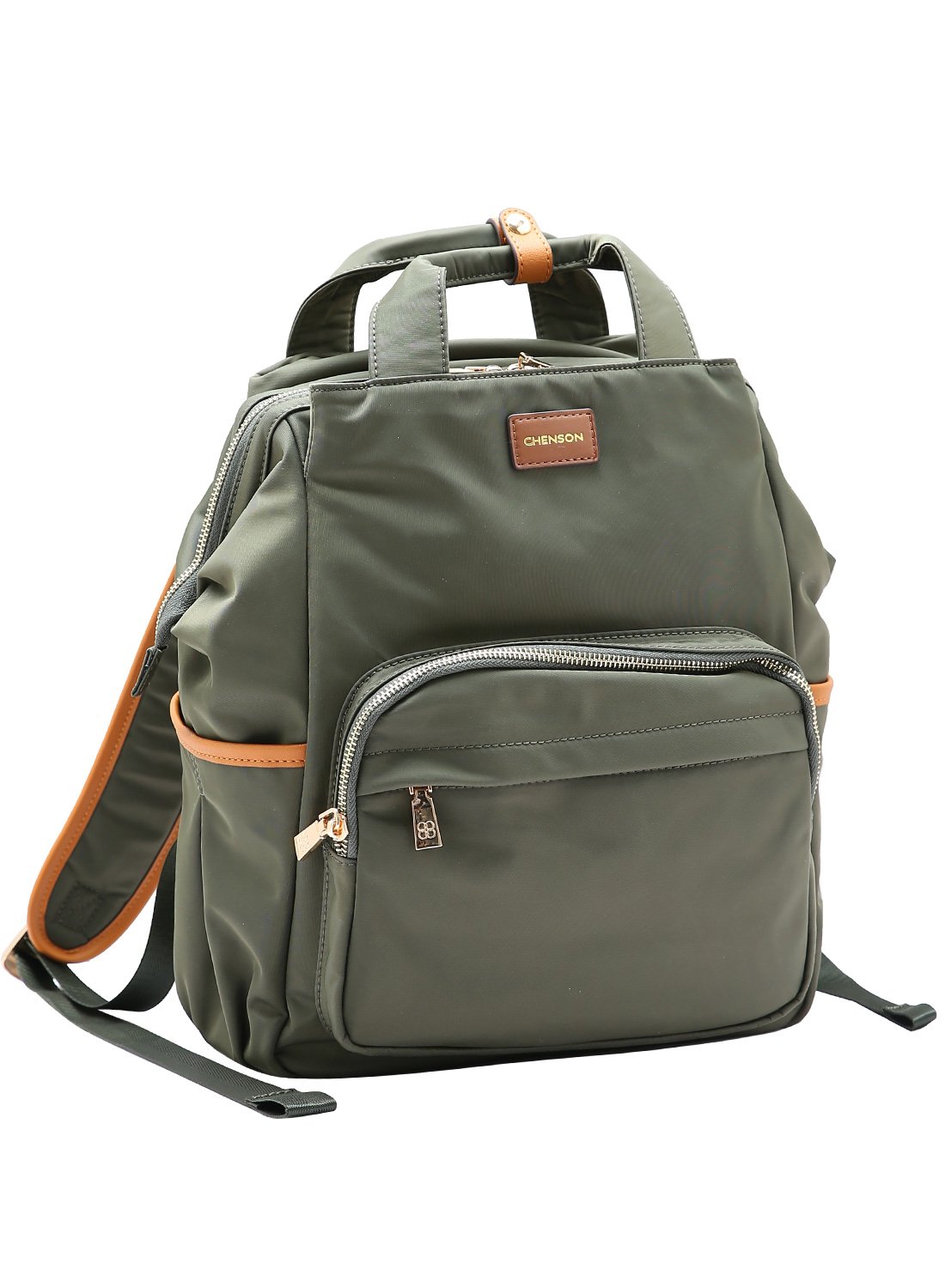Chenson Original - Mochila Twill Nylon Verde Musgo