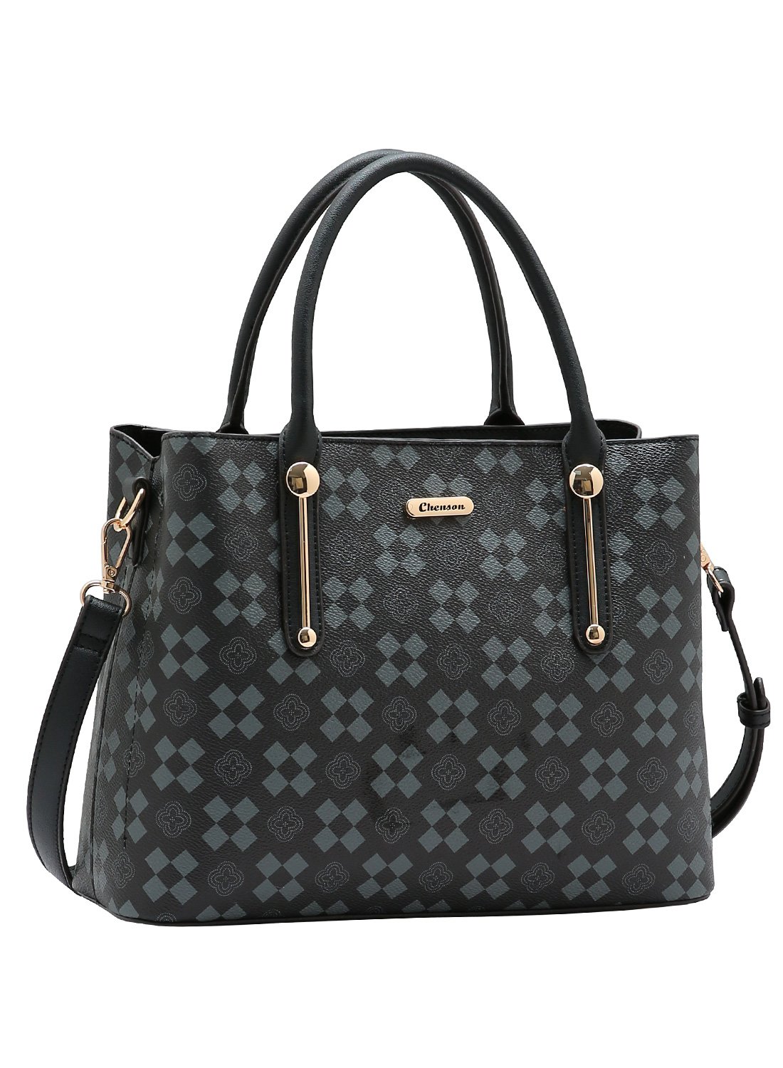 Bolsa Chenson New Elemento Grafico Preta