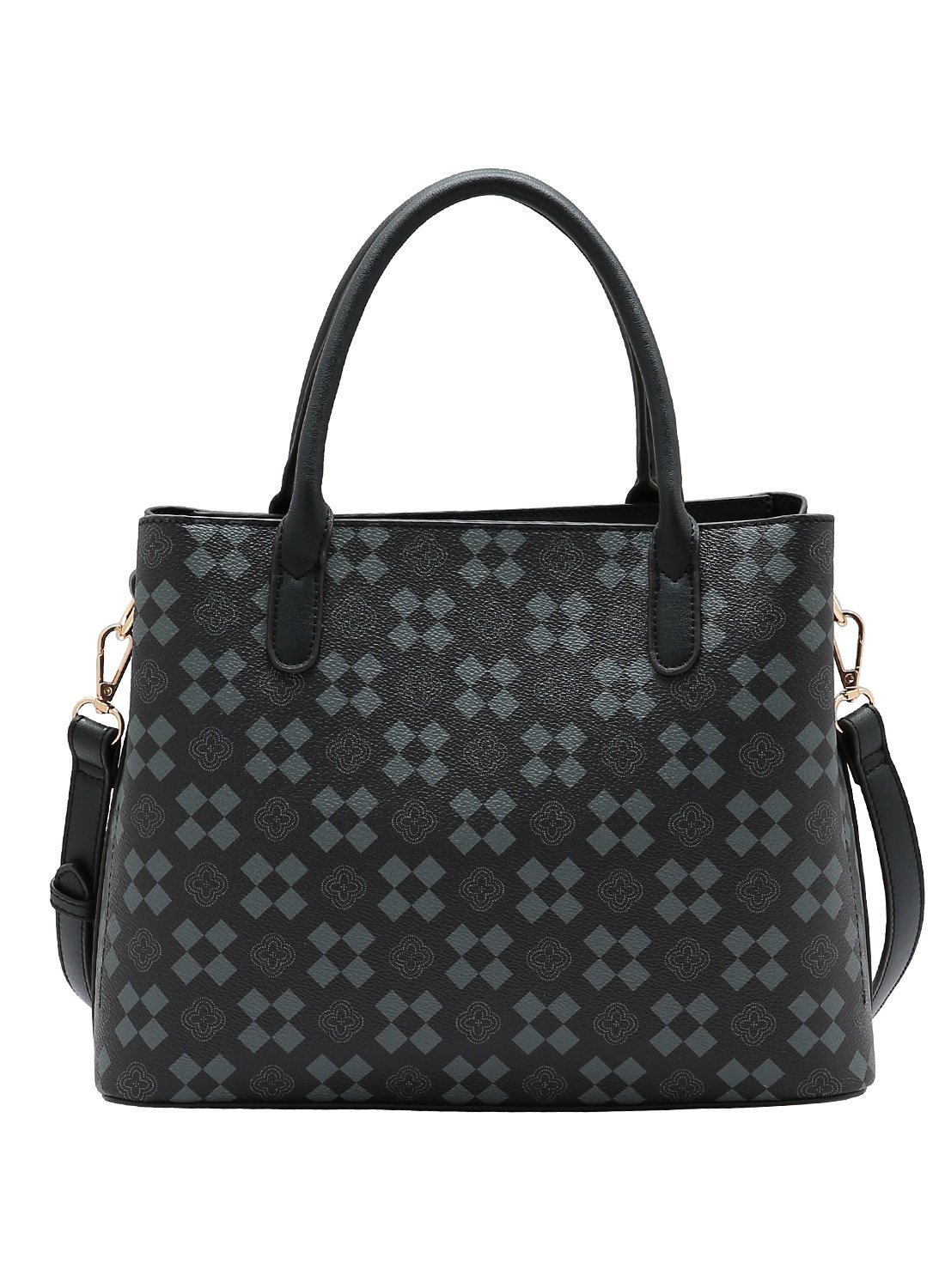 Bolsa Chenson New Elemento Grafico Preta Preto 2