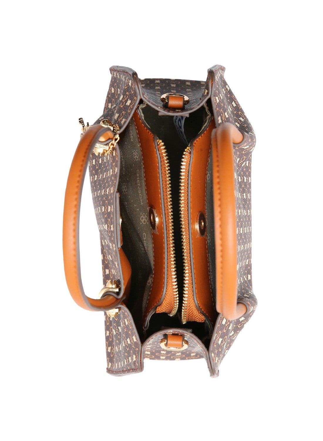 Bolsa Feminina Chenson Monograma Baby Urso Natural Bege 4