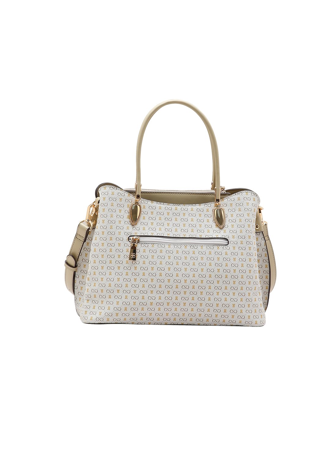 Bolsa Chenson Original Nude - Monograma Baby Urso Alca de Mao Bege 5