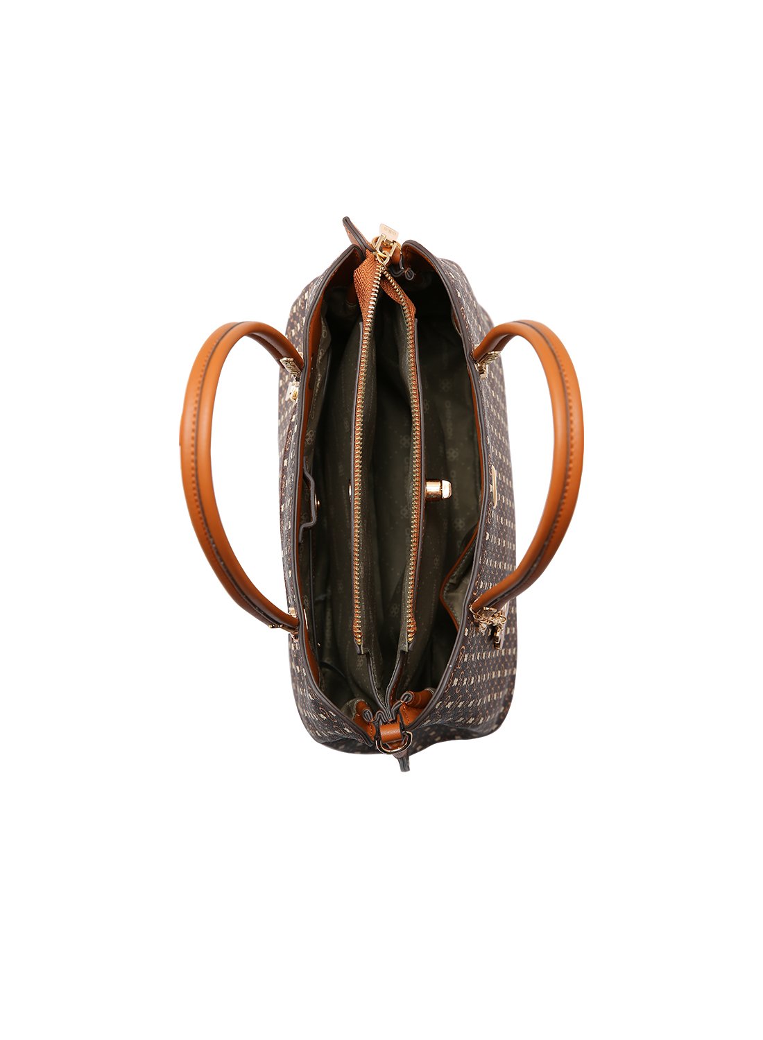 Bolsa Chenson Feminina Natural - Monograma Baby Urso Alca de Mao Bege 4