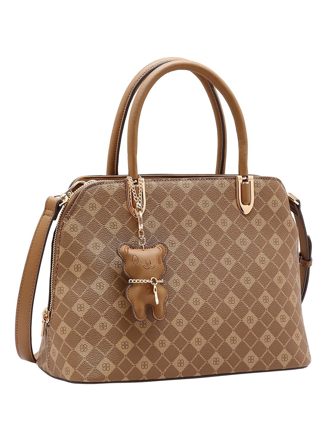 Bolsa Chenson Feminina Original Natural Monograma Elemento Grafico