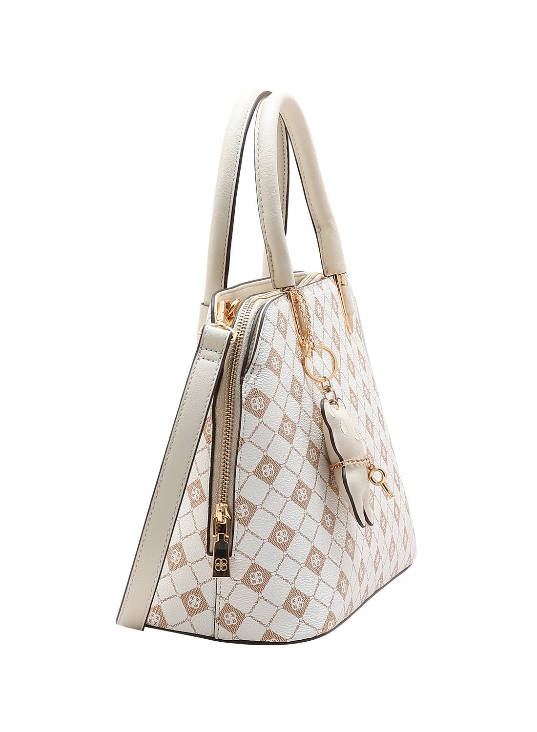 Bolsa Off White Original Chenson Monograma Elemento Grafico Branco 2