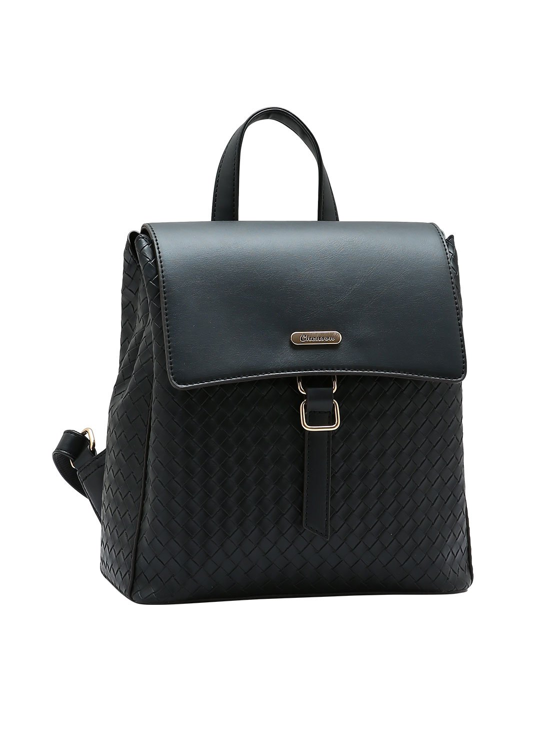 Mochila Chenson Contrastes Preta Original Design Exclusivo