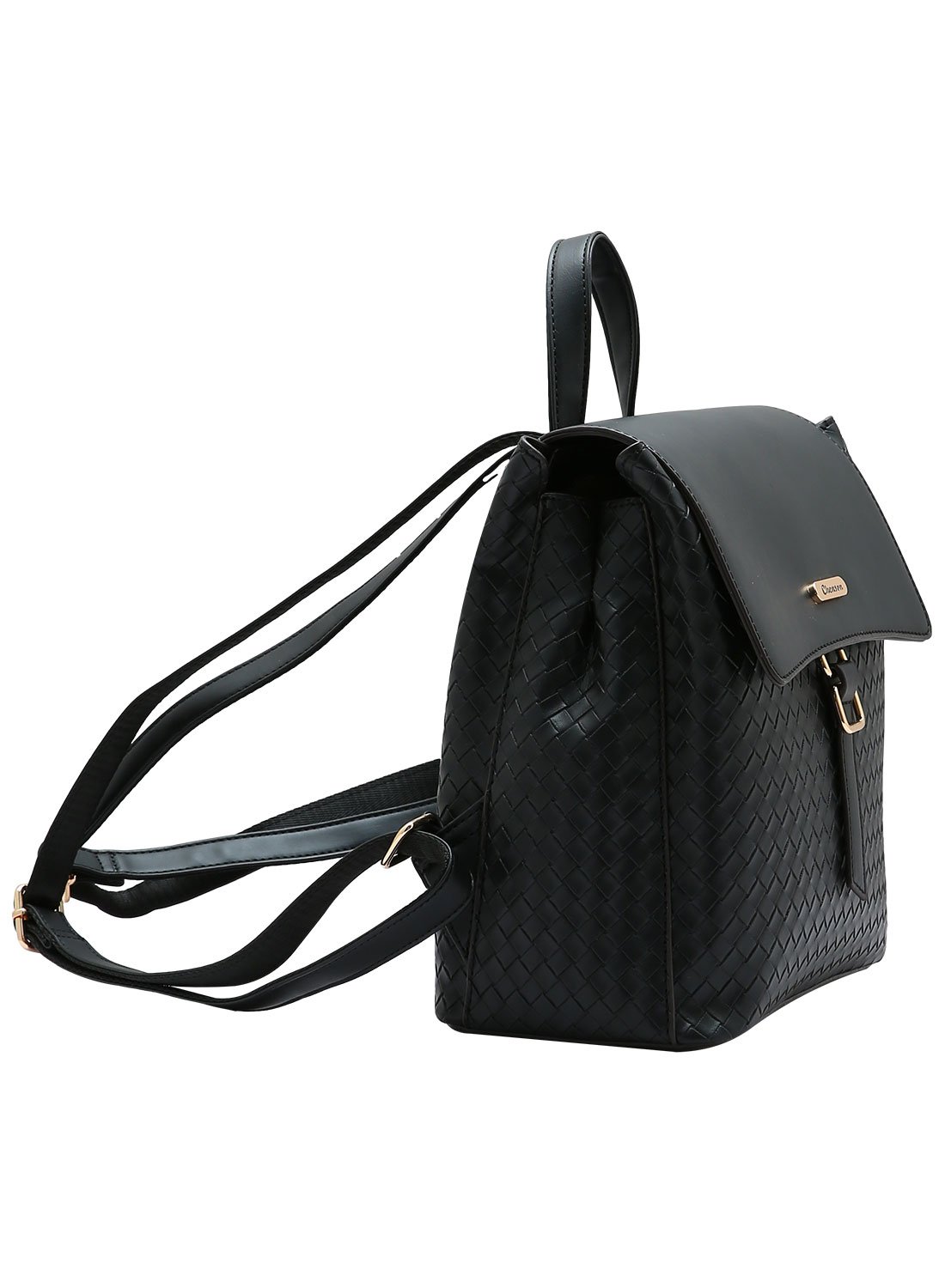 Mochila Chenson Contrastes Preta Original Design Exclusivo Preto 3