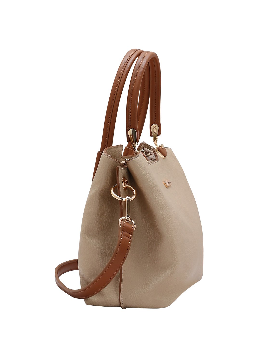 Bolsa Chenson Feminina Bege Atemporal Original Alca de Mao Bege 5