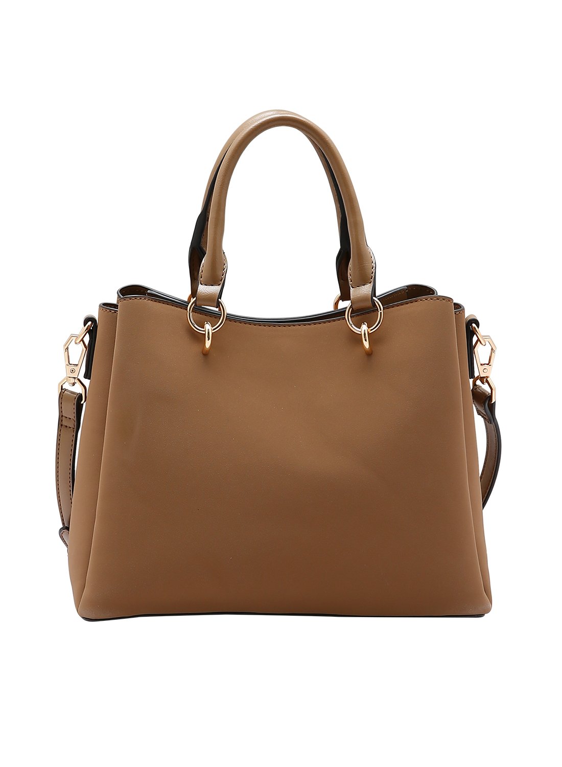 Bolsa Marrom Chenson Relevo Monograma Design Sofisticado Marrom 5