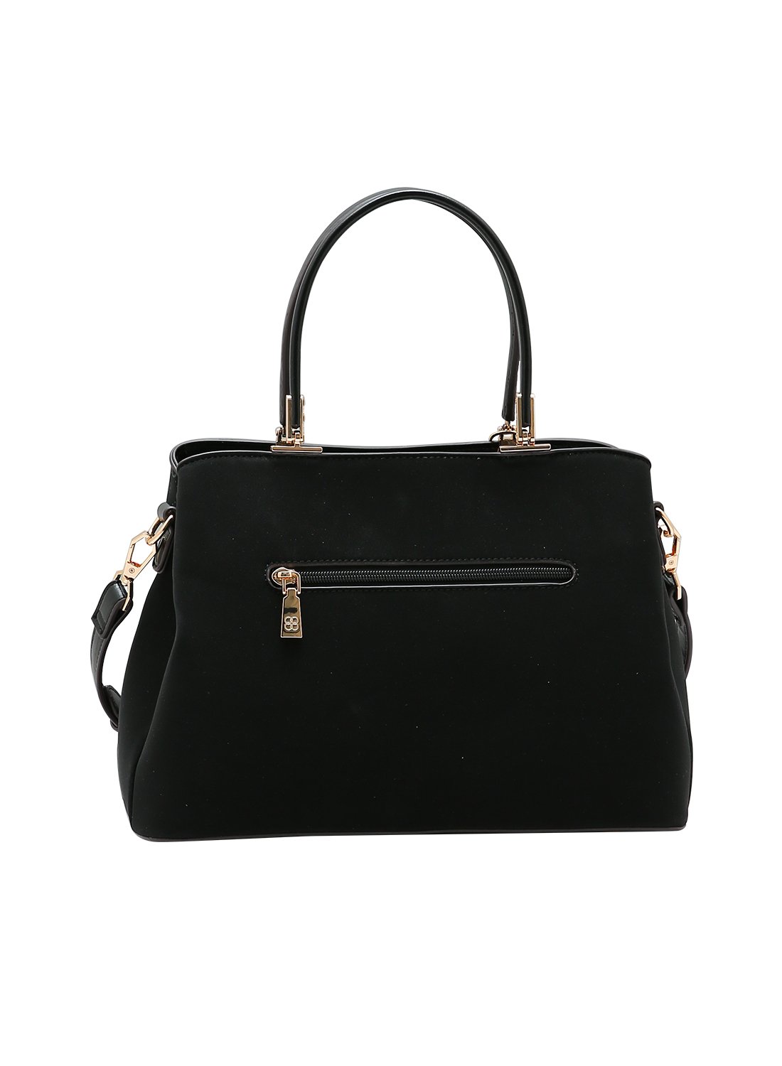 Bolsa Marrom Chenson Original Relevo Monograma Elegante Preto 4