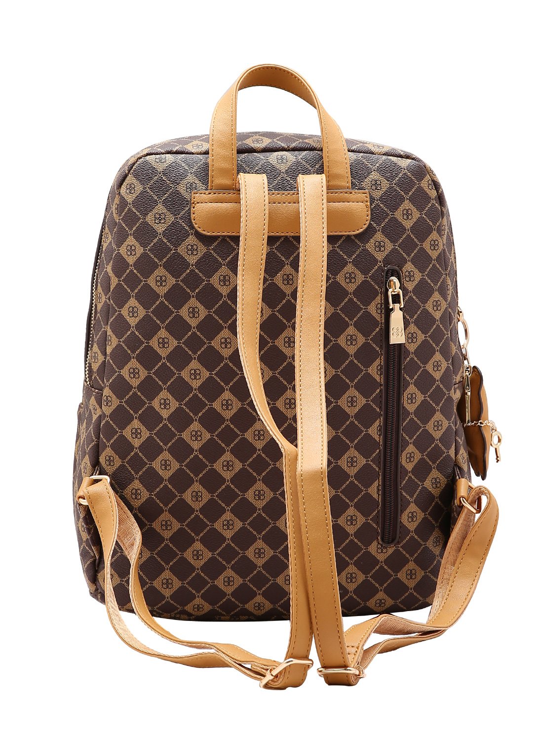 Mochila Cafe Chenson Original Design Elemento Grafico Marrom 6