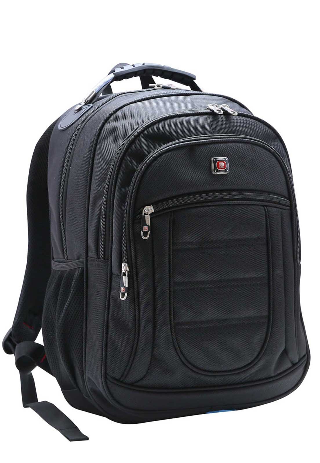 Mochila Notebook Republic Vix 23L Preto com Cabo de Aco e Organizador Interno 8732213 Preto 1
