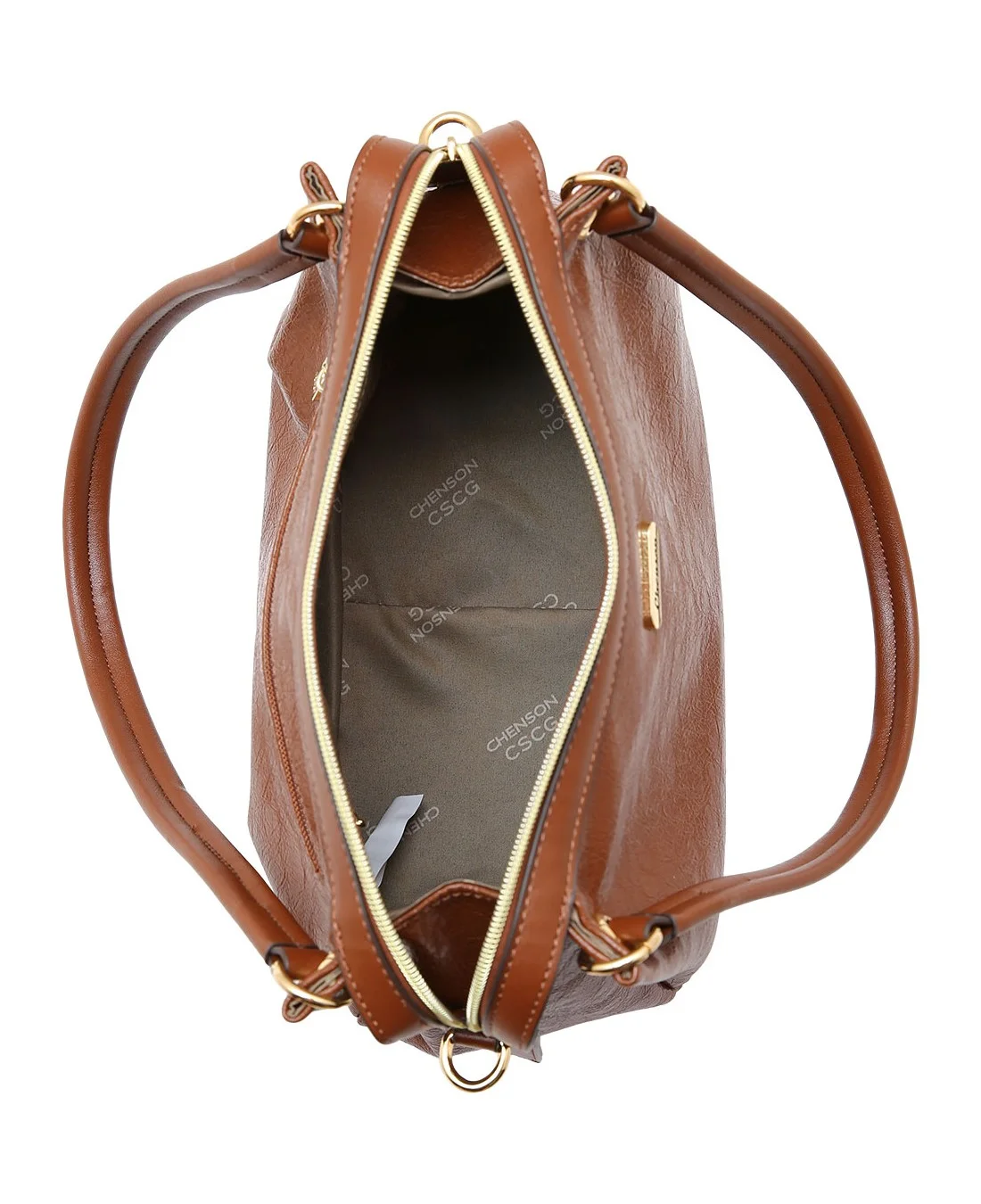 Bolsa Hobo Casual - Alca de Ombro - Chenson 3485939 Marrom Marrom 3