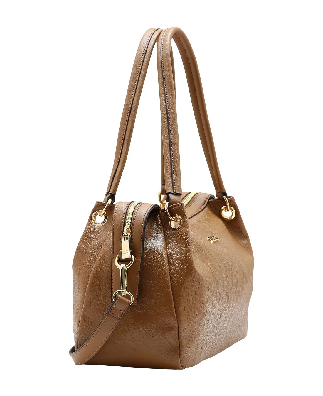 Bolsa Hobo Casual - Alca de Ombro - Chenson 3485939 Marrom Marrom 4