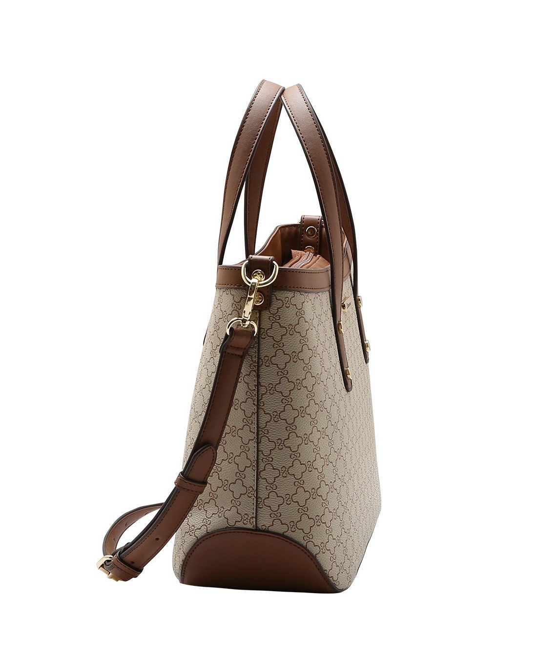 Bolsa Shopper Elemento Grafico - Alca de mao - Chenson 3485888 Bege Bege 2