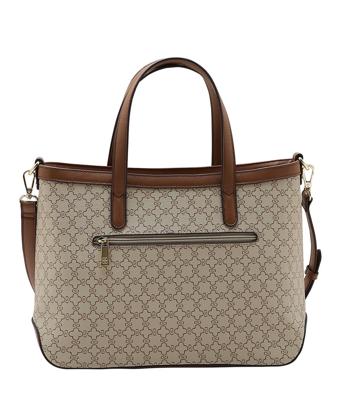 Bolsa Shopper Elemento Grafico - Alca de mao - Chenson 3485888 Bege Bege 4