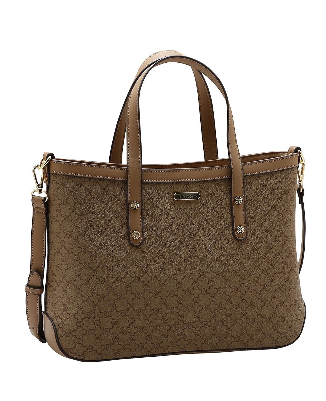 Bolsa Shopper Elemento Grafico - Alca de mao - Chenson 3485888 Natural