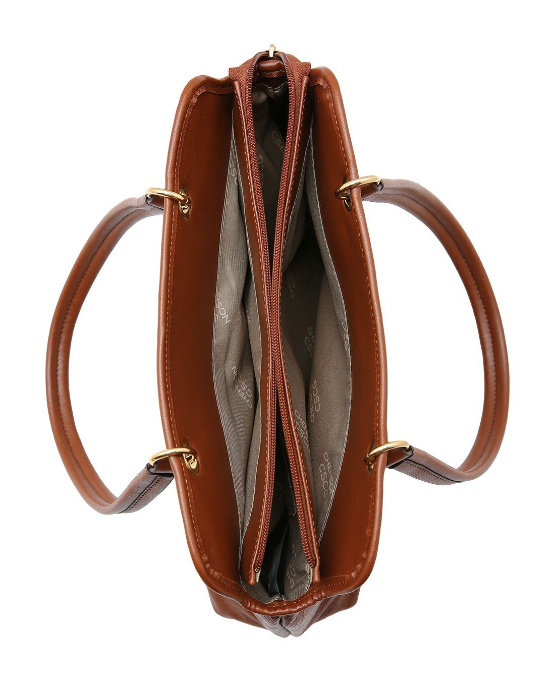 Bolsa Tote Casual - Alca de Ombro - Chenson 3485938 Cafe Café 3