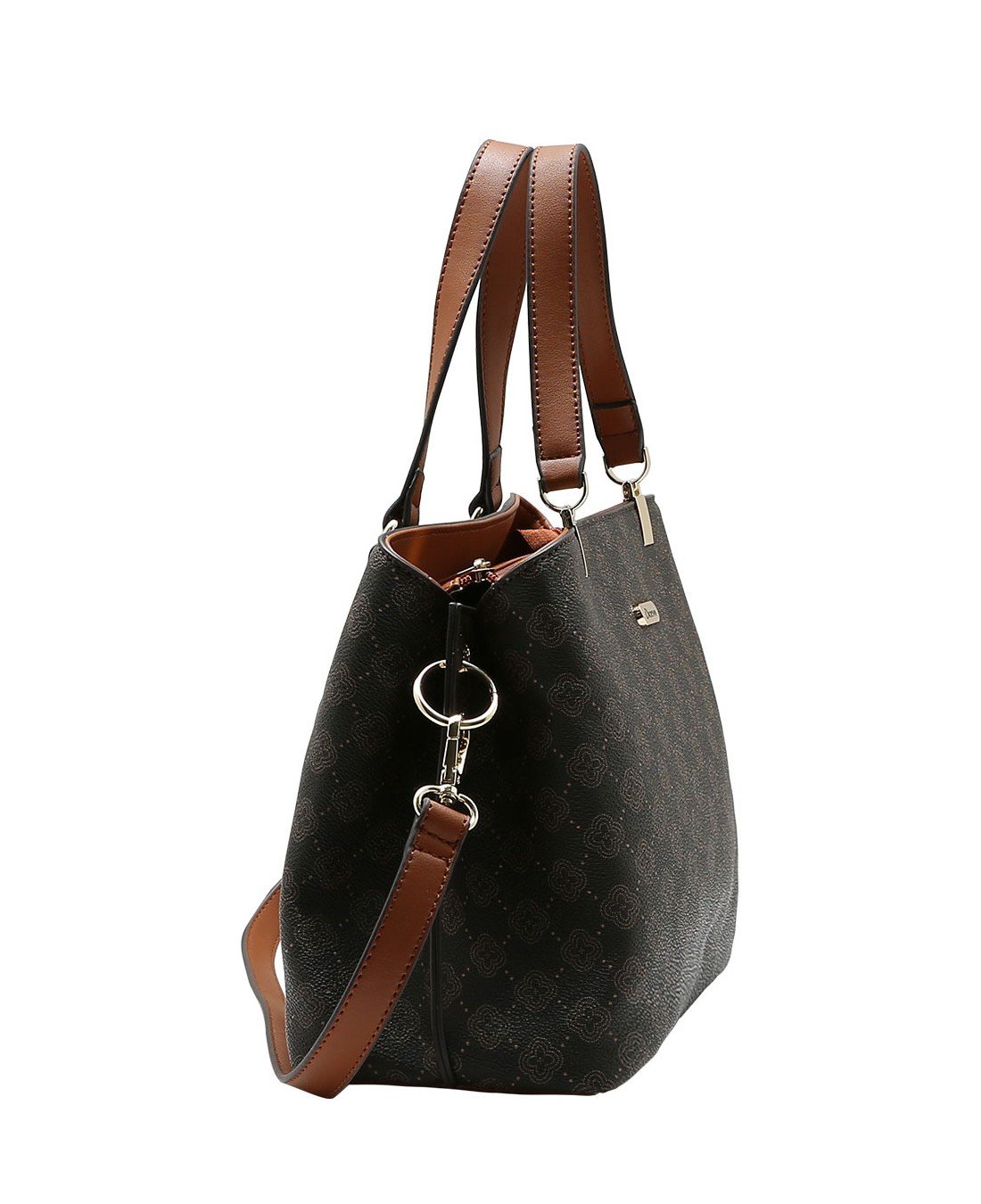 Bolsa Tote Classica - Elemento Grafico - Alca de Mao - Chenson 3485881 Cafe Café 2