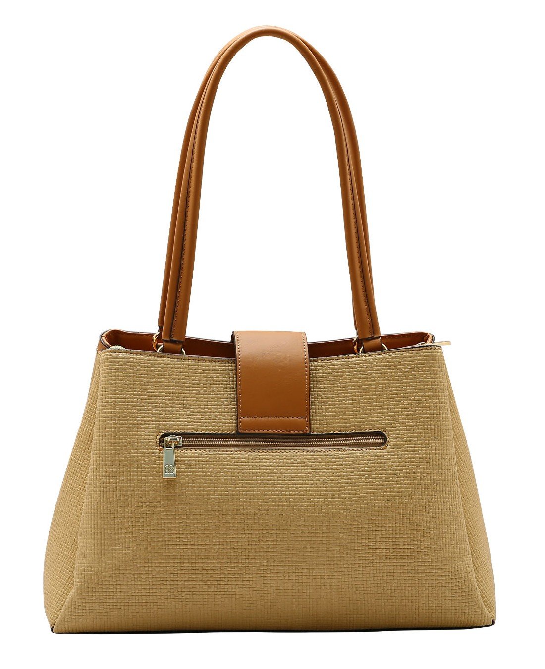 Bolsa Tote Classica Atemporal  - Alca de Ombro - Chenson 3485948 Bege Bege 4