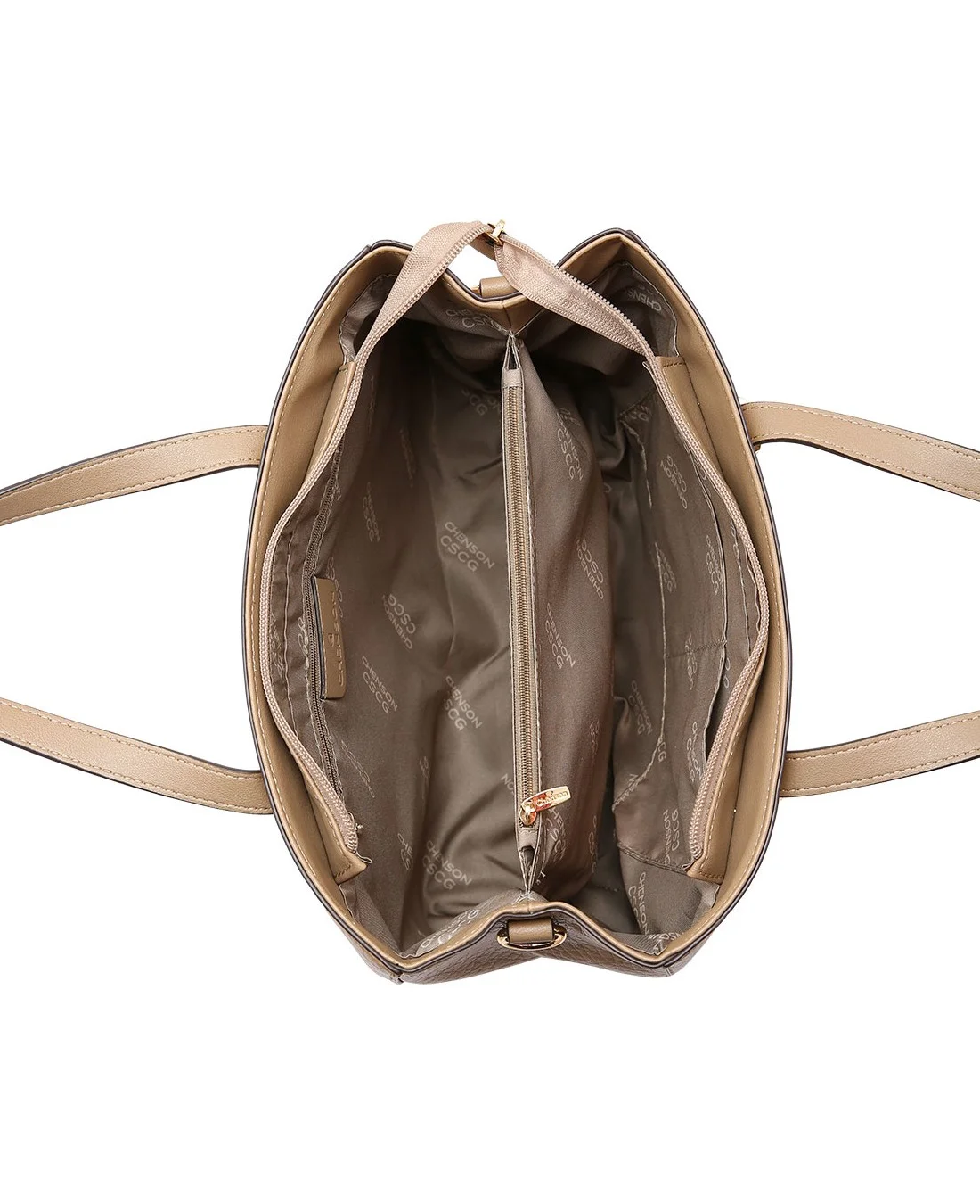 Bolsa Tote Minimalista Soft - Alca de mao - Chenson 3485918 Natural Bege 3