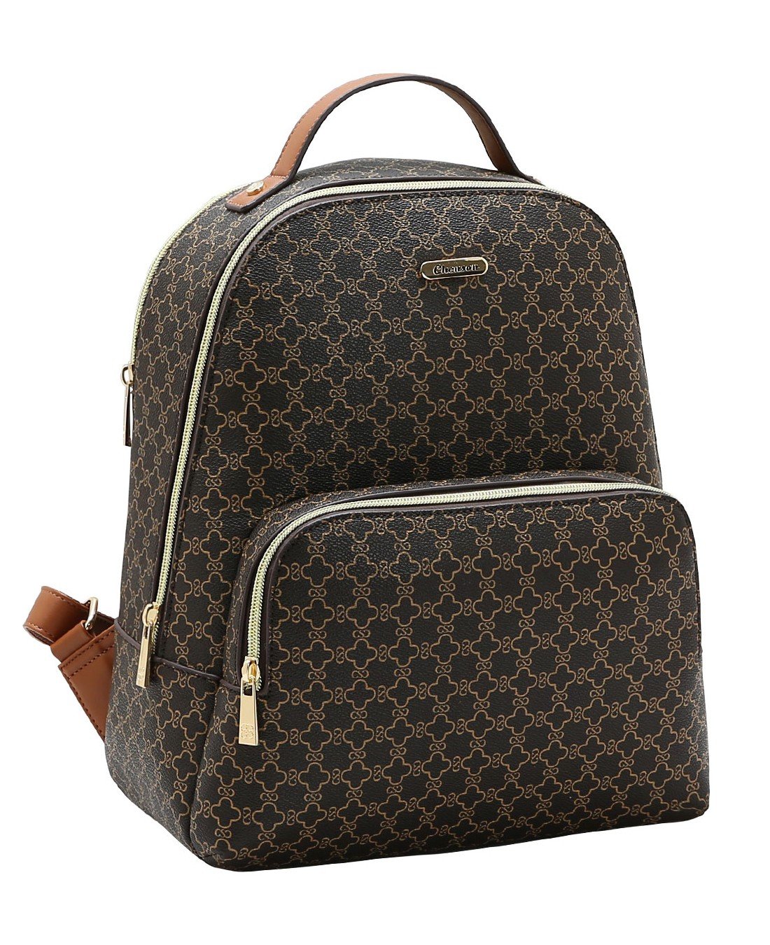 Mochila Feminina Elemento Grafico - Chenson 8485606 Cafe