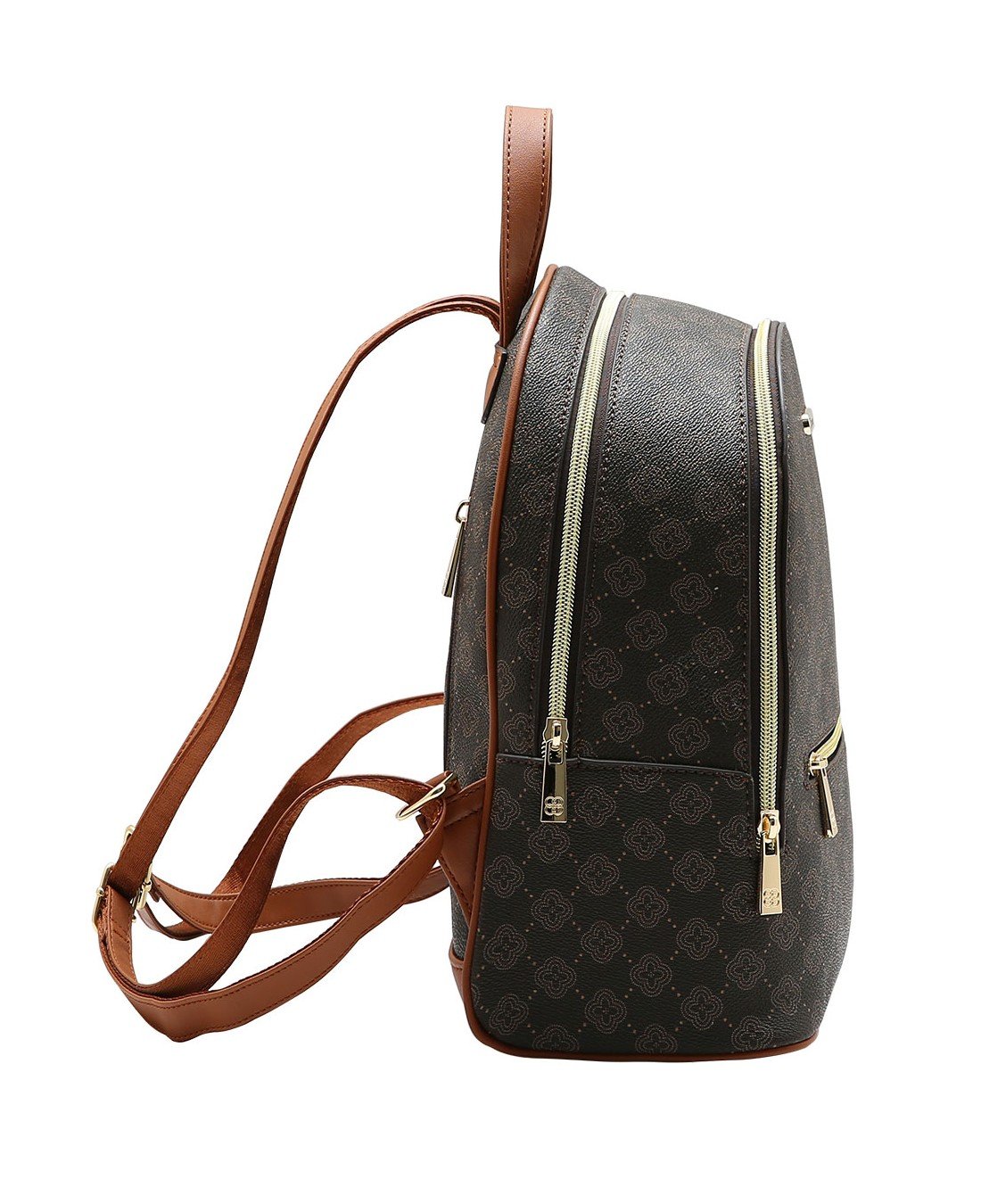 Mochila Feminina Elemento Grafico - Chenson 8485875 Cafe Marrom 2