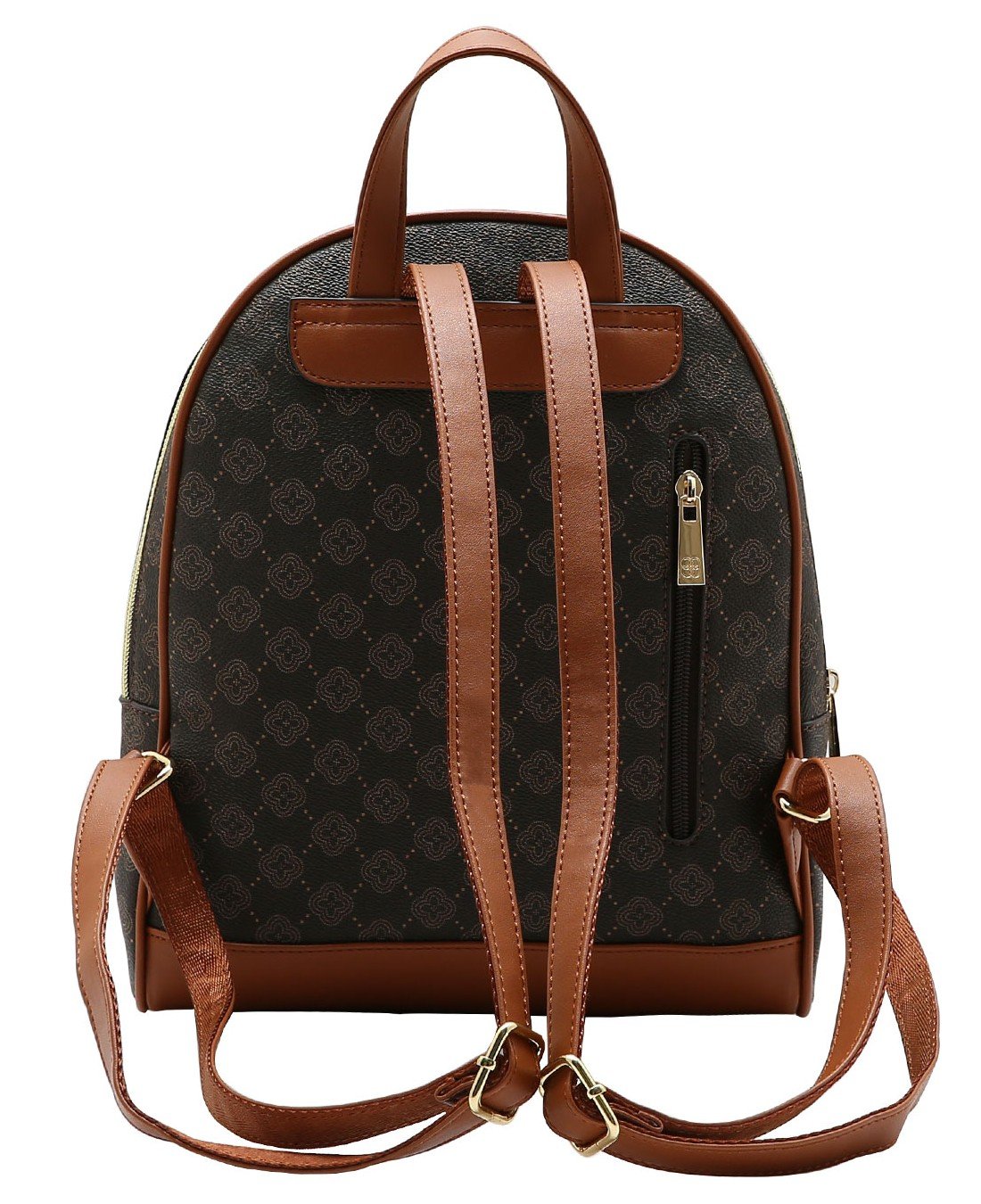 Mochila Feminina Elemento Grafico - Chenson 8485875 Cafe Marrom 4