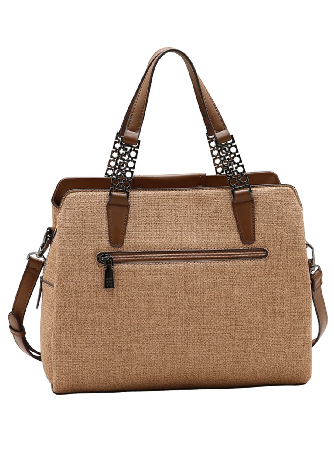 Bolsa Tote - Soft Chic - Chenson 3485863 Marrom Marrom | Renner