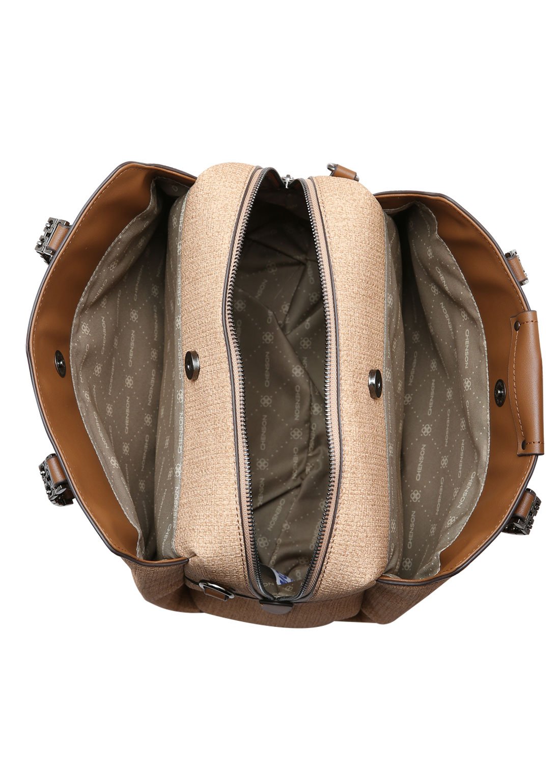 Bolsa Tote - Soft Chic - Chenson 3485863 Marrom Marrom | Renner