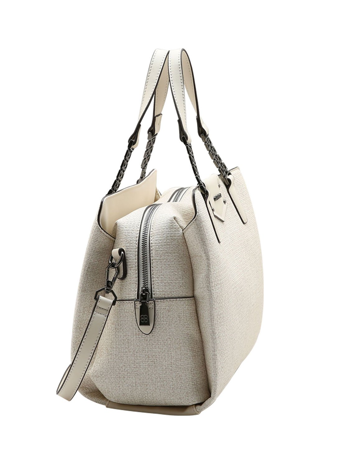 Bolsa Tote - Soft Chic - Chenson 3485863 Off White Branco