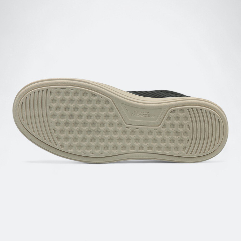 Sapatênis Pegada em Couro Masculino 11150106 Preto 6