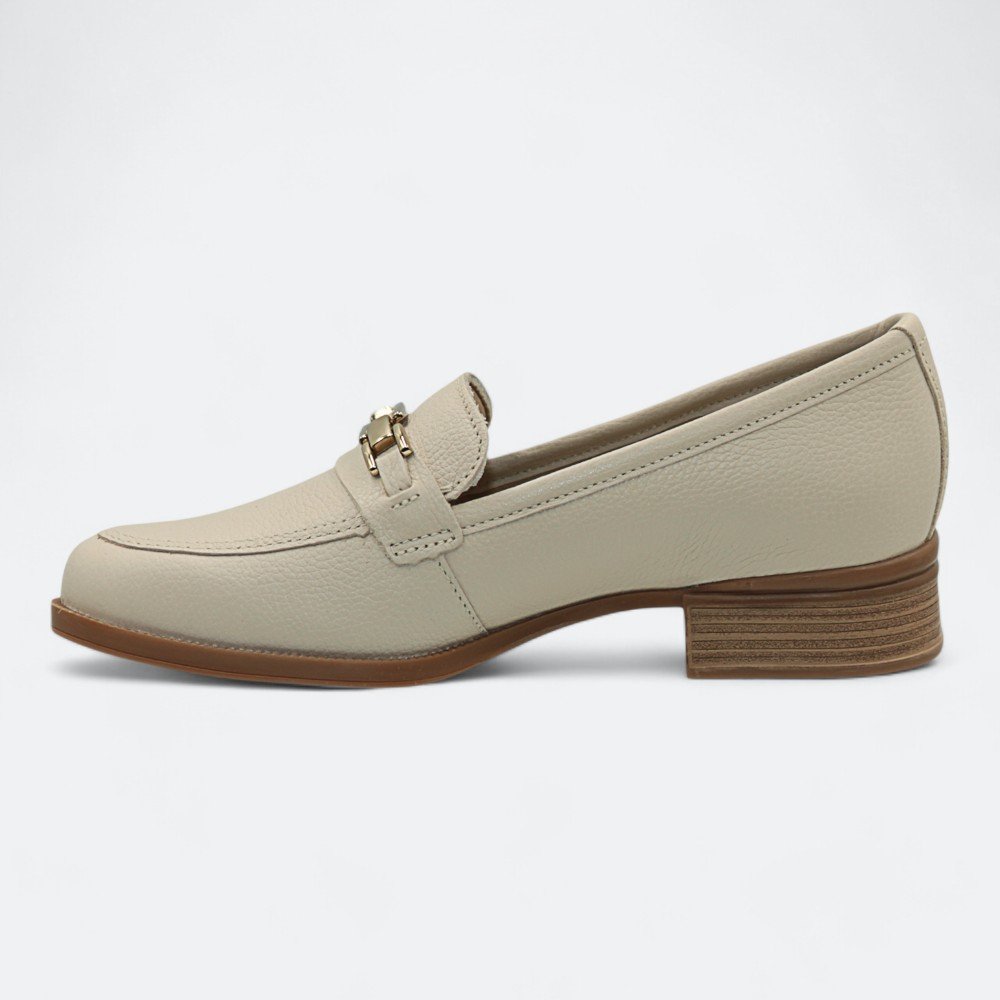Sapato Pegada em Couro Feminino 22200101 Branco 4