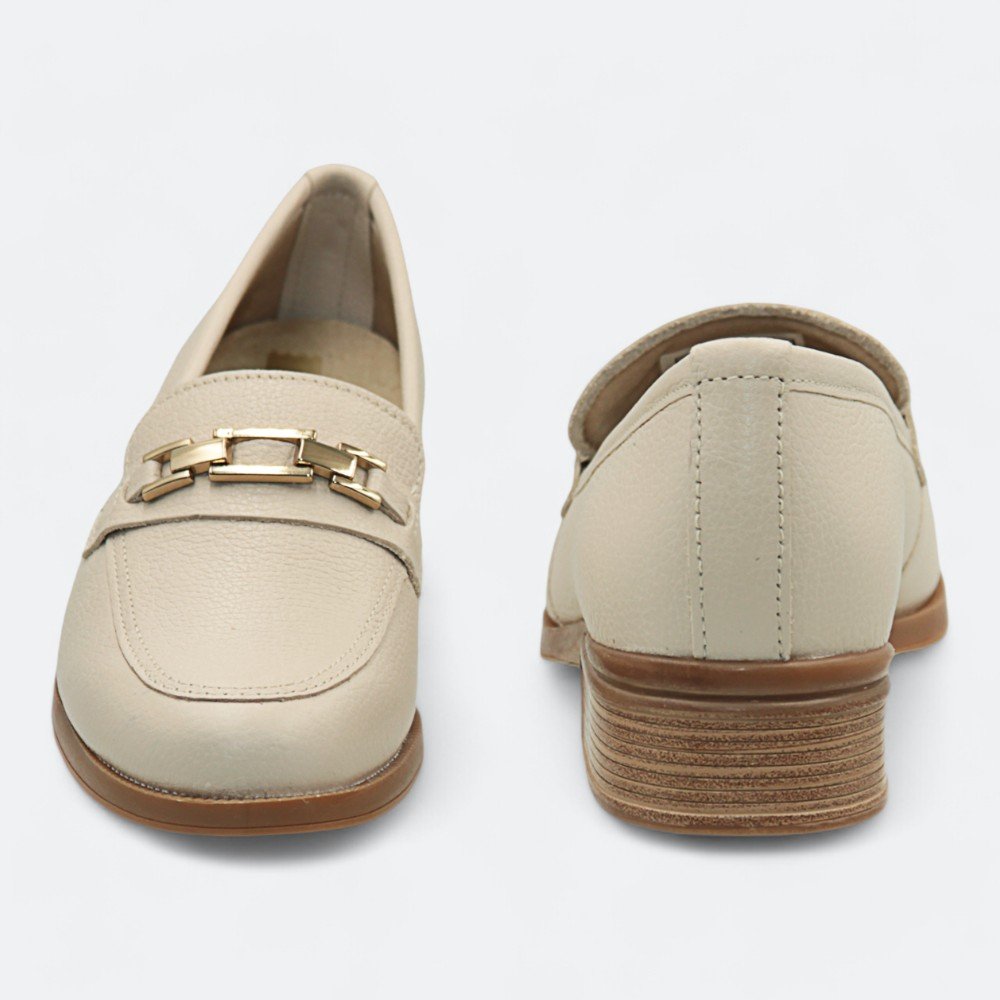 Sapato Pegada em Couro Feminino 22200101 Branco 5