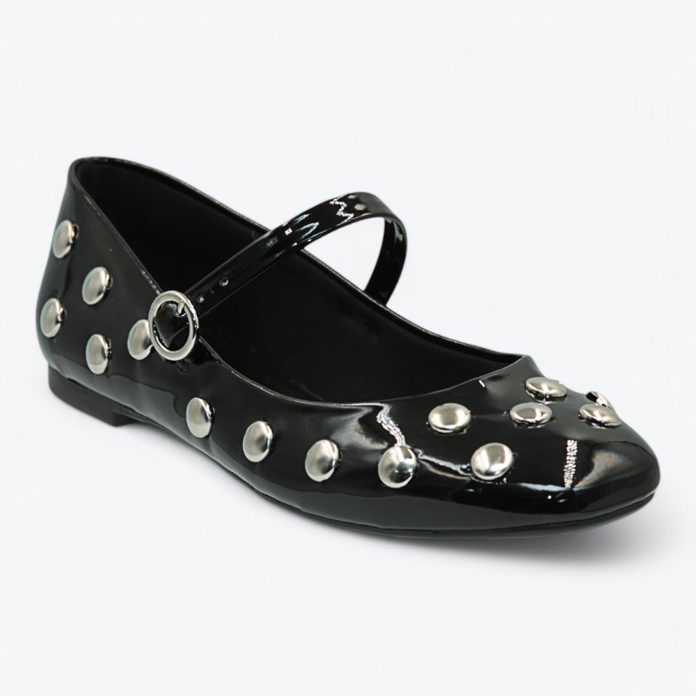 Sapatilha Mariotta Verniz Feminina 2048001-01 Preto 2
