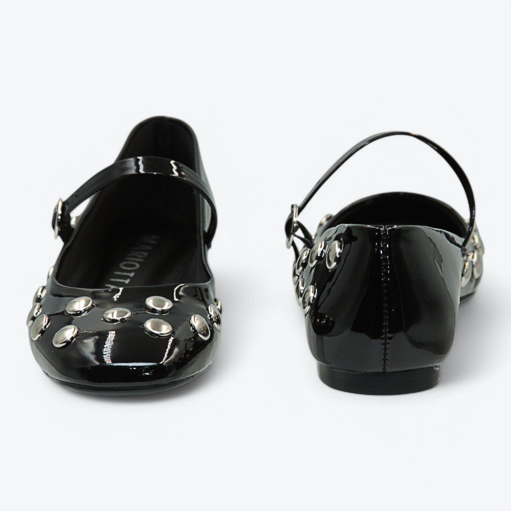 Sapatilha Mariotta Verniz Feminina 2048001-01 Preto 5