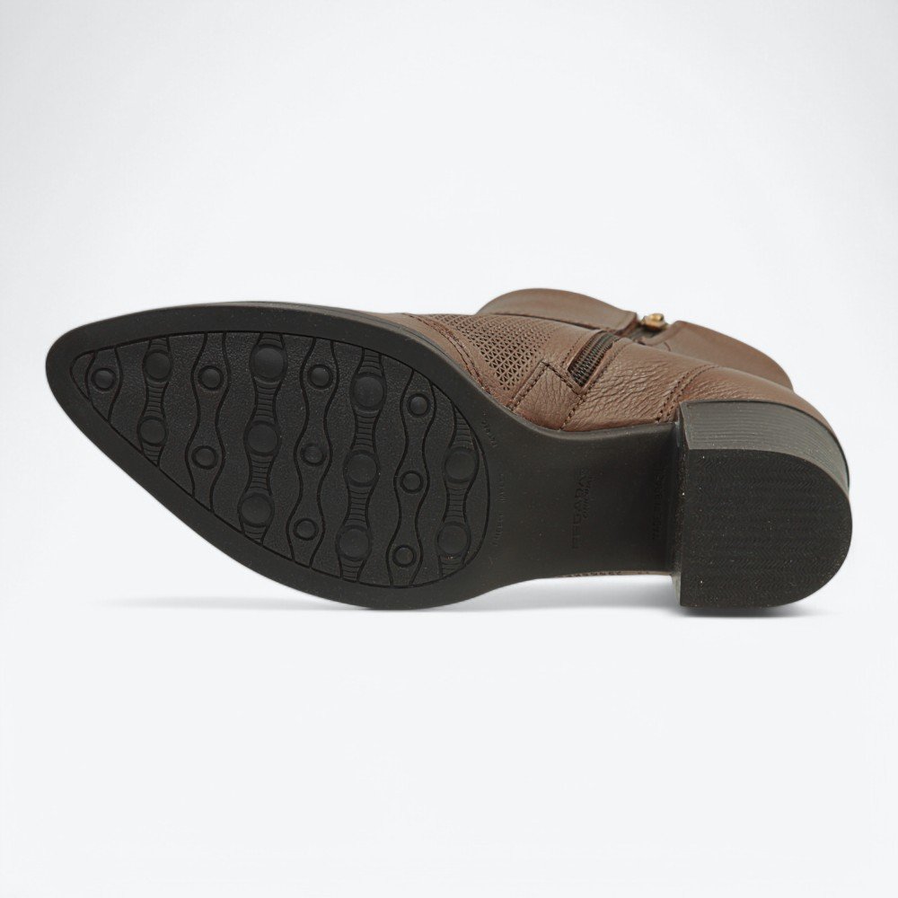 Bota Pegada em Couro Feminina 28050603 Café 6