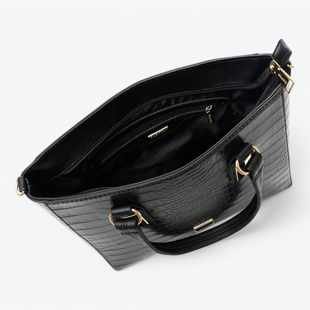 Bolsa Rafitthy Casual Feminina 2815176A Preto 5