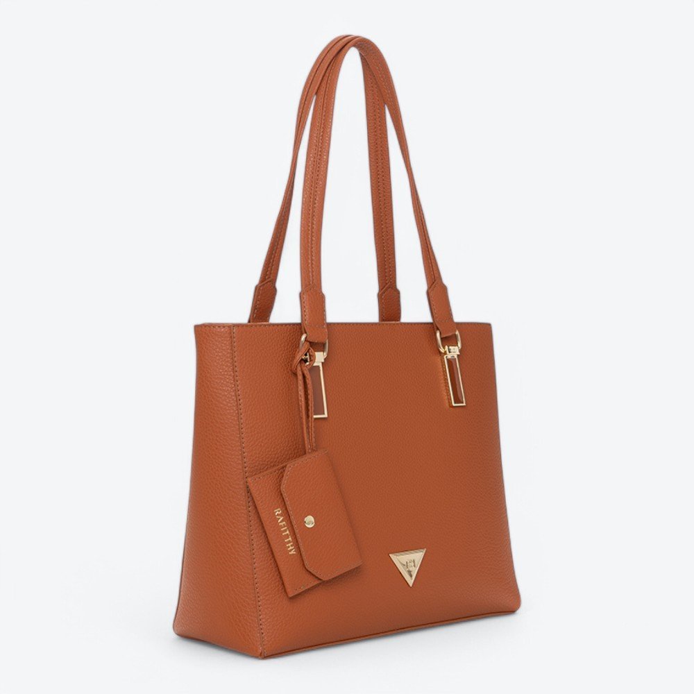 Bolsa Rafitthy Casual Feminina 2815195B Conhaque 3