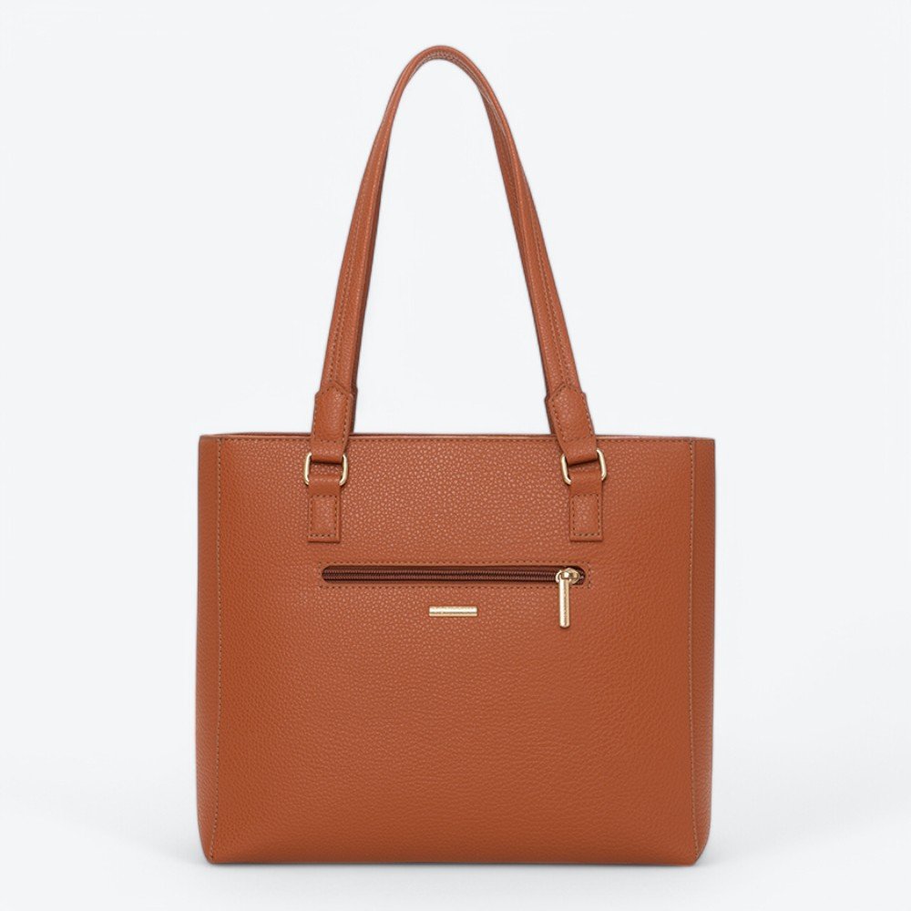 Bolsa Rafitthy Casual Feminina 2815195B Conhaque 4