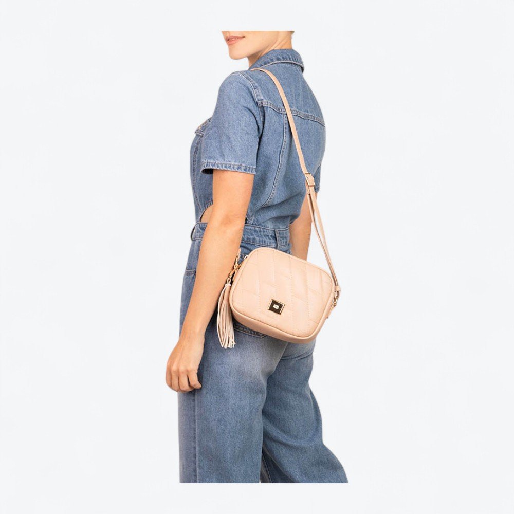 Bolsa Rafitthy Casual Feminina 2825313A Rosa 2