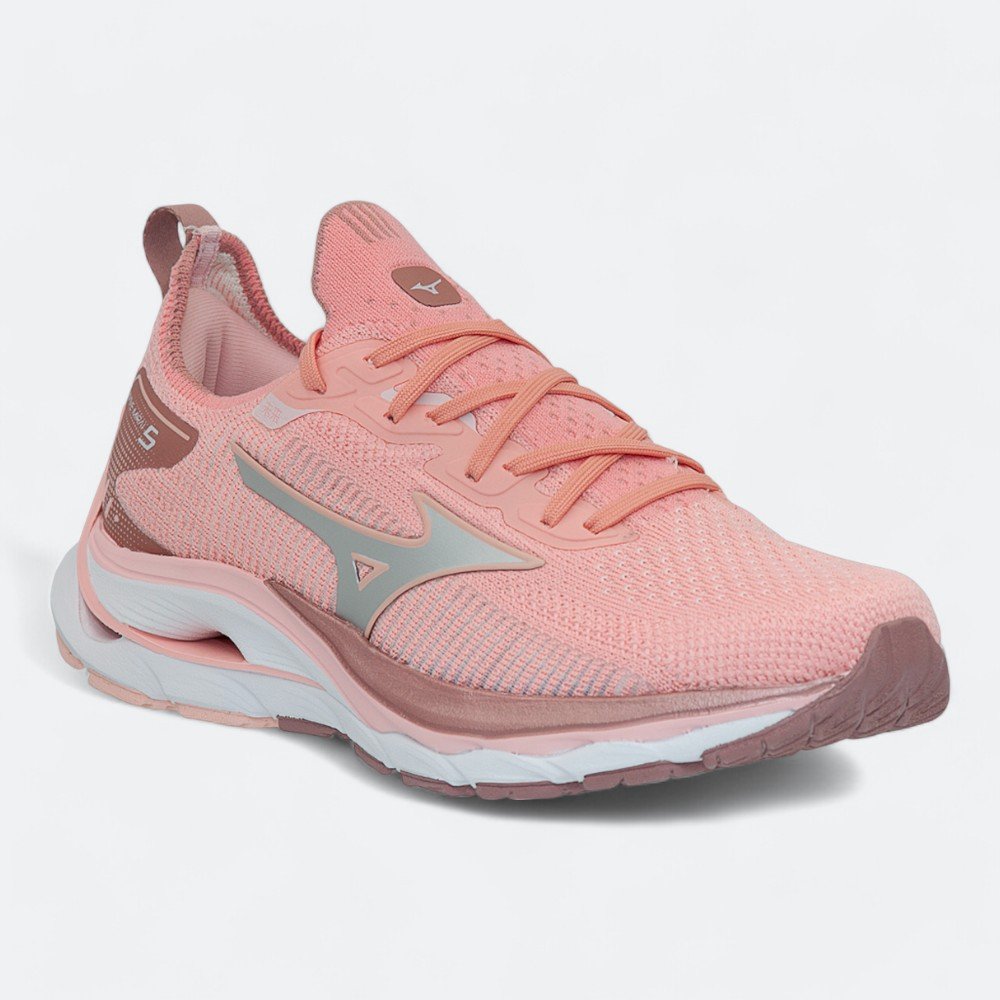 Tênis Mizuno Wave Mirai 5 Feminino 101042042-02 Rosa