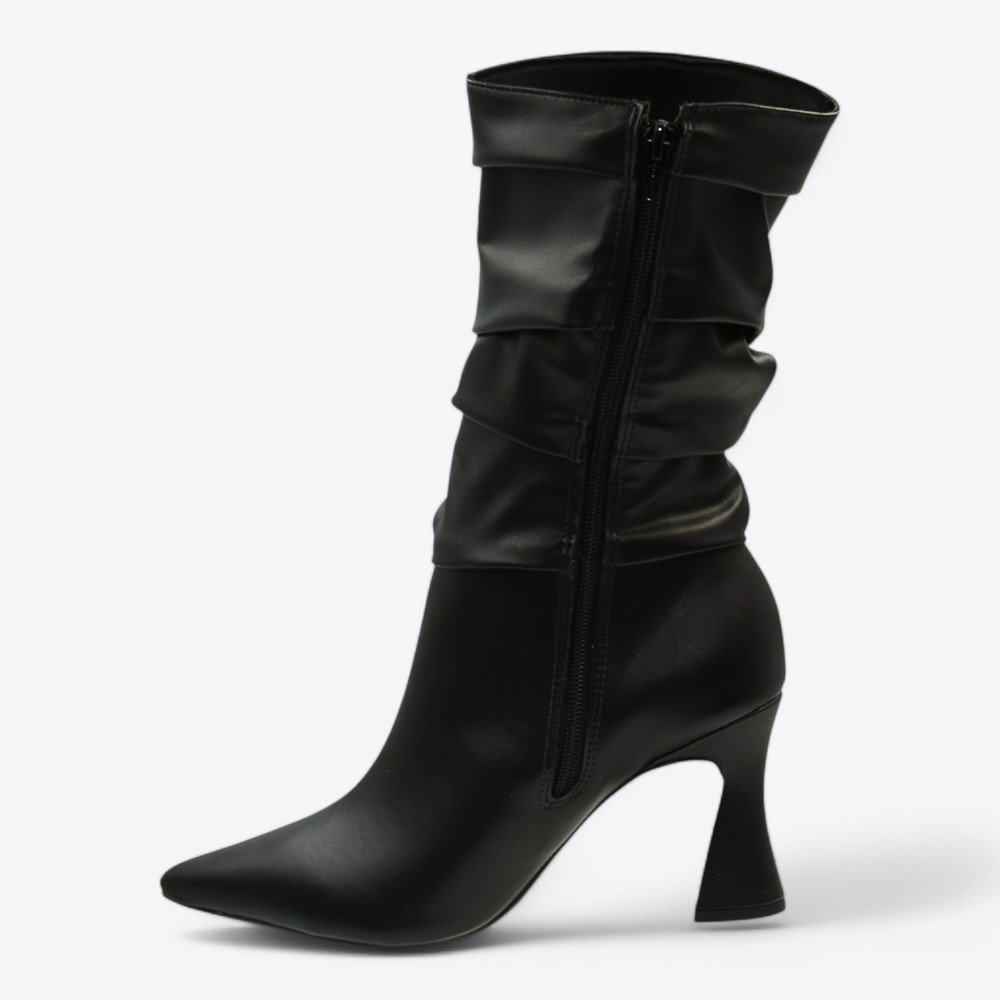 Bota Mariotta Salto Alto Flare Feminina 1969004-01 4