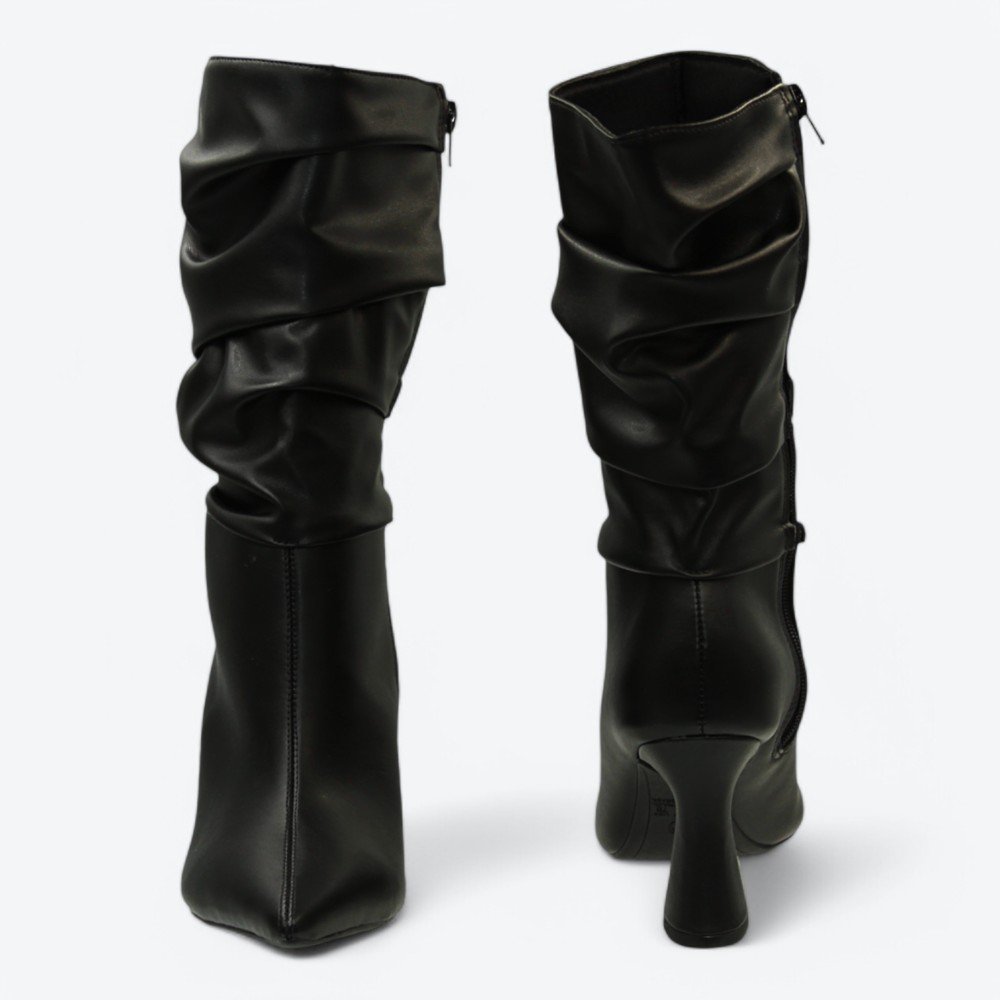 Bota Mariotta Salto Alto Flare Feminina 1969004-01 5